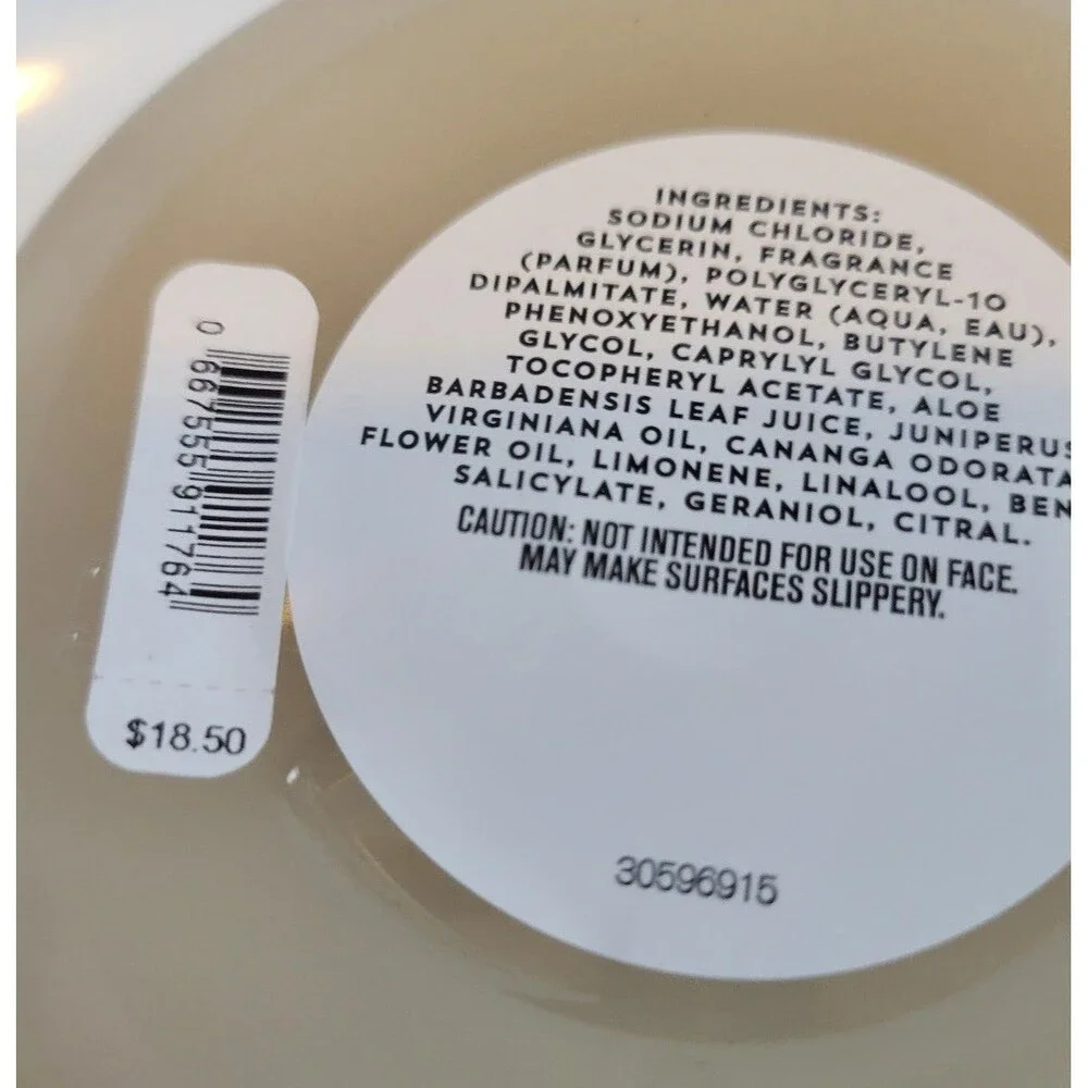 Bath and Body Works Aromatherapy Cedarwood + Ylang Ylang salt body scrub